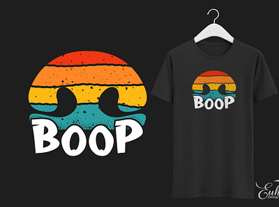 BOOP dog graphic design t shirt design