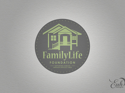 Family Life Foundation Logo graphic design logo vector