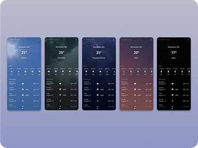 Weather App appdesign dailyui design figma mobileapp ui userexperience ux weather