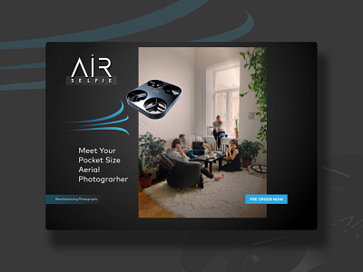 Air Pix Concept Web Design