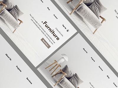 Furniture Landing page Html Template css design furniture html template furniture website furniture website template htm website html java js ui ux design website design website prototype website template