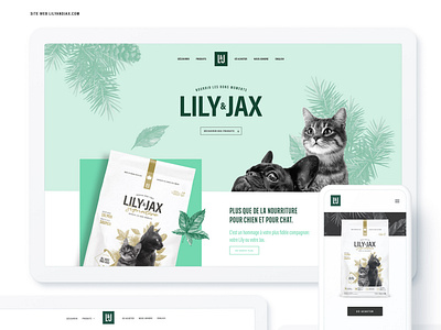 Lily & Jax - website