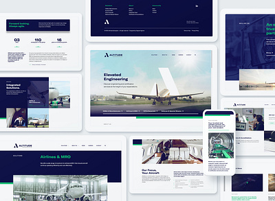 Altitude Aerospace aerospace aircraft airlines branding copywriter engineer innovation message planes ui ux ux design webdesign website website design