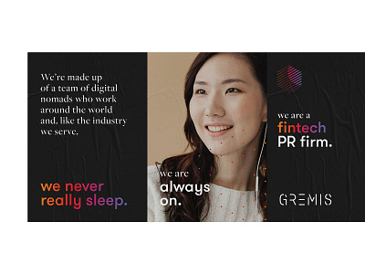 Gremis - PR firm branding branding and identity digital financial identité visuelle illustration logo pr public relations technology