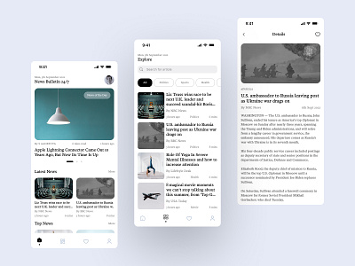 News App Design