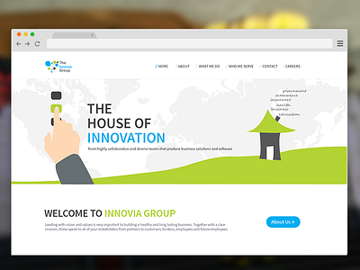 Corporate Website corporate illustration uiux