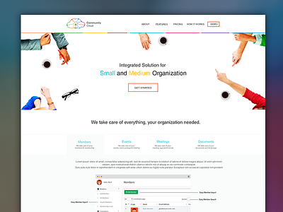 Community Cloud Marketing Website community marketing website organization