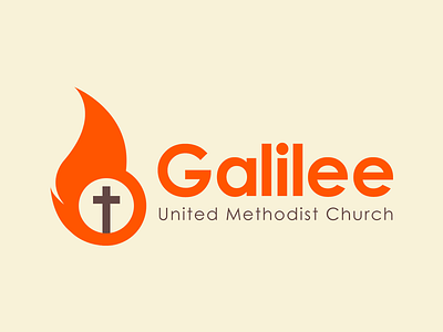 Galilee Church Logo branding church logo