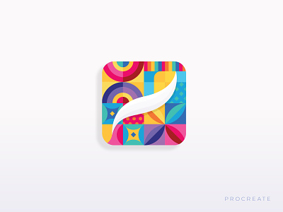 Procreate Icon Fun app icon design design geometric design getcreativewithprocreate icon design illustration vector