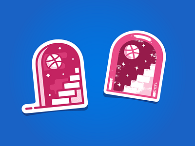 Dribbble Magic Door - Unused