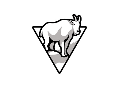 Beyolo goat animal animals black and white branding design goat goat logo goats icon illustration logo mountain goat simple vector