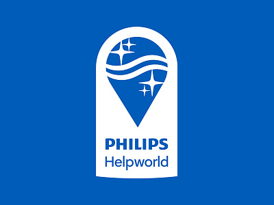 Philips Helpworld adv behance brand branding design graphic design logo logotype print