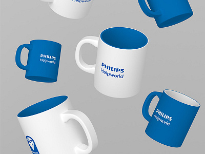 Philips Helpworld adv behance brand branding design graphic design logo logotype print