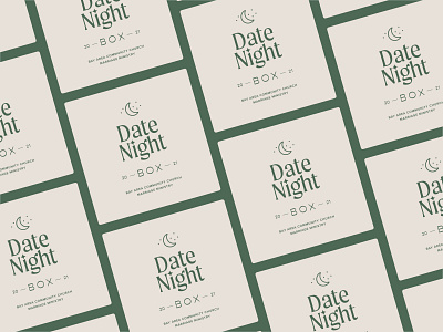 Date Night branding design icon illustration logo minimal retro typography vintage