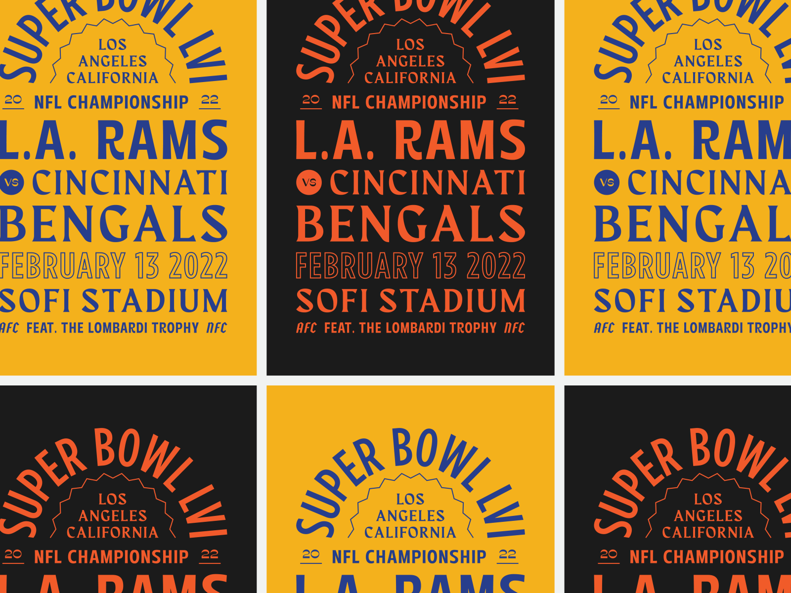 Super Bowl LVI by Forrest Williams ✌︎ on Dribbble