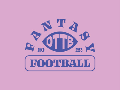 Down To The Bone: Fantasy Football 2022 branding design fantasy football football graphic design groovy icon logo retro sports type vintage