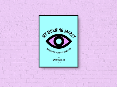 My Morning Jacket concert design icon illustration logo music poster summer vector web