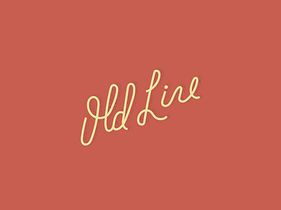 O - L icon illustration ios lettering line logo maryland type typography vintage web