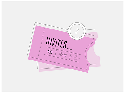 Invite Only drafted flat icon invitation invitations invite invites ios rookie ticket