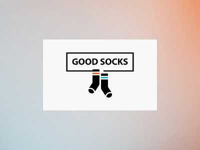 GOOD SOCKS - brand design brand design logo