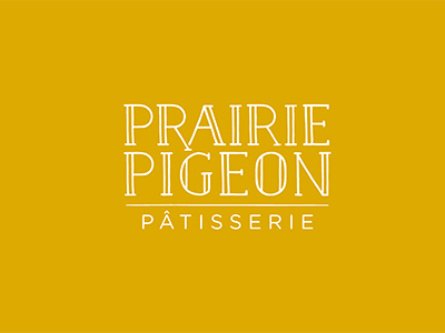 Prairie Pigeon Patisserie Logo