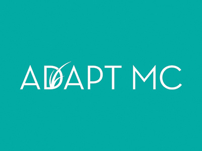 Adapt MC Logo brand grass identity logo typography