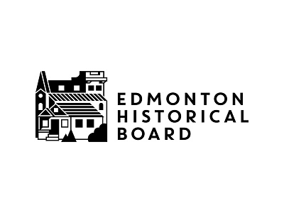 Edmonton Historical Board branding craftsman design edmonton edwardian gothic historical history home identity logo