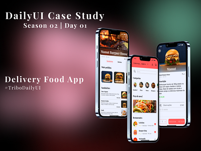 DailyUI Tribo - Food Delivery App