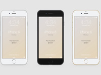 Download Realistic iPhone 6 mock-up (PSD) by Robin P. on Dribbble