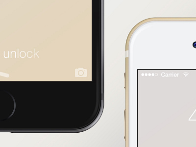 Realistic iPhone 6 mock-up (PSD)