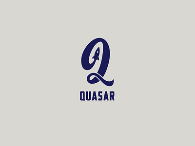 Kinda Daily Logo Challenge 001: Quasar Rocketship