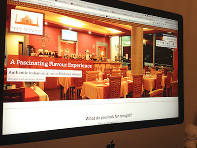 Taj Mahal Indian Restaurant Website