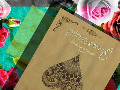 Cover design for an event flyer envelop envelop roses tattoo style