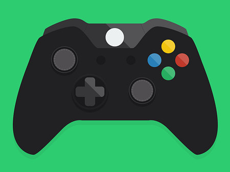 Flat Xbox One Controller Icon by Andy Feliciotti on Dribbble