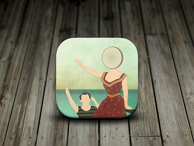 Neutral Milk Hotel Album iOS Icon album app icon iconography ios music
