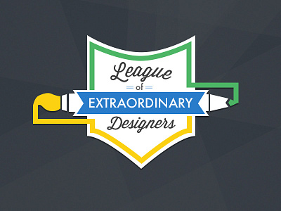 League Of Extraordinary Designers Badge Rebound