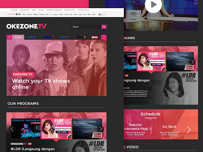 Okezone TV Concept Redesign