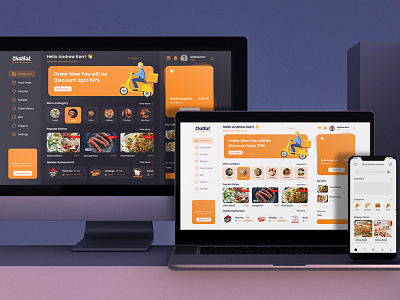 ChatEat dashboard UI branding dash board design ui ui design ui ux ux design