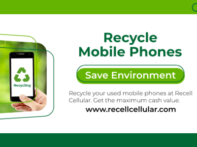 Recycle Your Old Cell Phones Online By Recell Cellular On Dribbble   Recycle Mobile Phones 