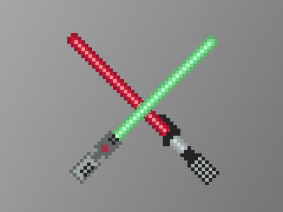 Pixel Art Lightsabers lightsabers pixel pixel art