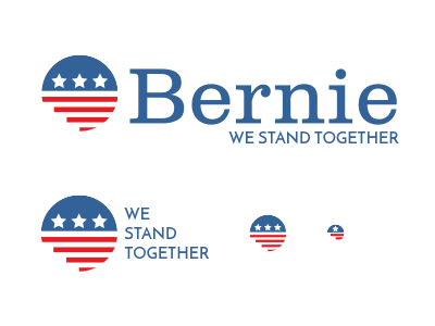 Bernie Branding Alternative bernie branding feelthebern logo sanders