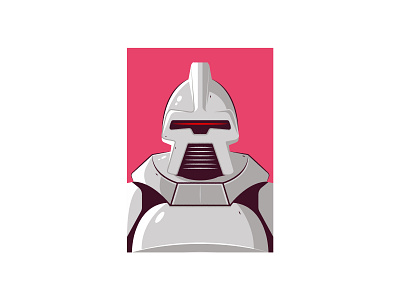 Cylon battlestar galactica illustration vector