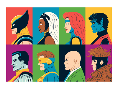 X-men Characters Part 1.