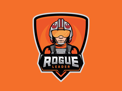 Rogue Leader badge luke skywalker rogue leader star wars