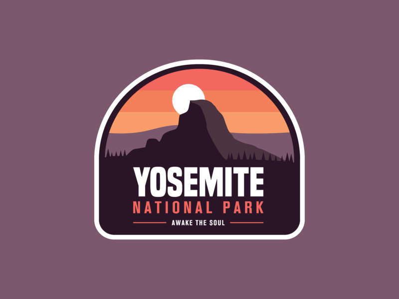 Yosemite badge by Ádám Szente-Varga on Dribbble