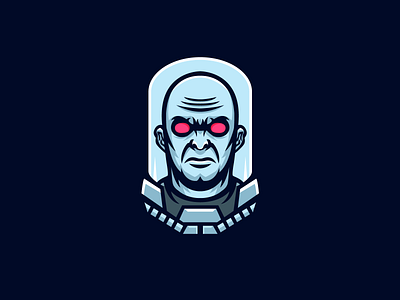 Mr. Freeze batman illustration logo mr freeze