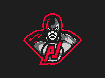 Antihero/Villain logo antihero badge esport esport logo illustration logo mascot logo villain