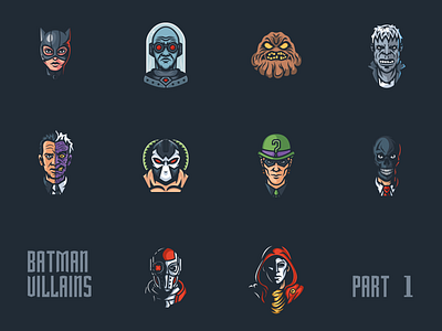 Batman Villains Part 1