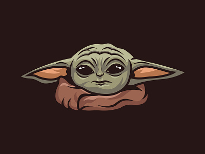 Baby Yoda Sketch by Rogie on Dribbble