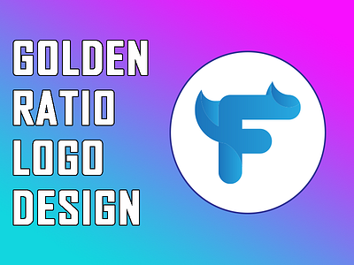 Golden Ratio Logo Design 3d banner design graphic design illustration logo